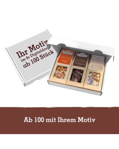 3 Premium Snacks im Geschenkkarton (versandfähig)