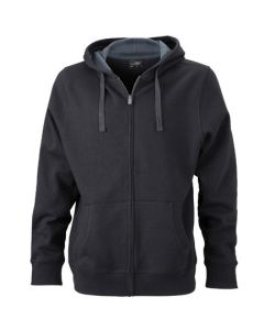 James&Nicholson - Men´s Hooded Jacket