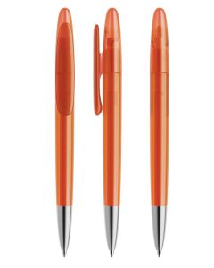Prodir DS5 TFS Gefrostet mit satinierter MetallspitzeOrange gefrostet