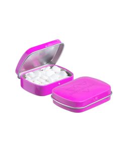 Geprägte Mini Klappdeckeldose Pfefferminz