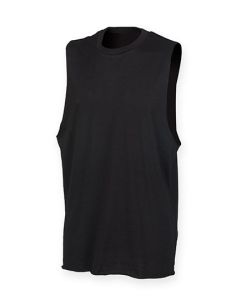 SF Men - Men´s High Neck Slash Armhole Vest