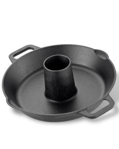 Küchenprofi BBQ Hähnchenbräter Gusseisen 28cm