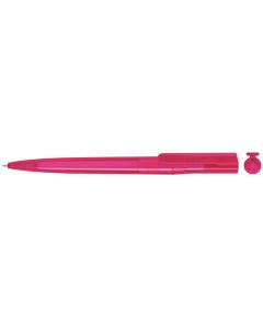 RECYCLED PET PEN switch transparent, magenta