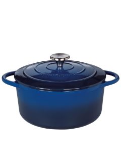 Küchenprofi Bratentopf rund 24cm ocean blue Provence