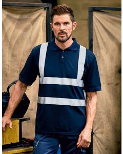 YOKO - Two Band & Brace Hi-Vis Polo Shirt