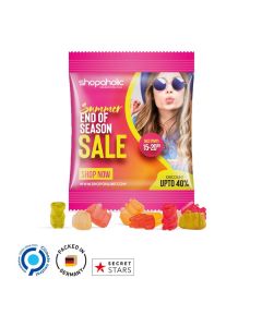 Express Basic Gummibärchen, 7 g,  Folie weiß