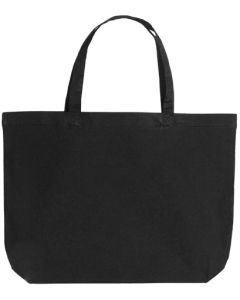 Baumwoll-Shopper OEKO-TEX® Premium Schwarz