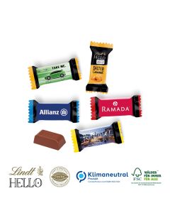 Lindt „HELLO“ im Werbeschuber