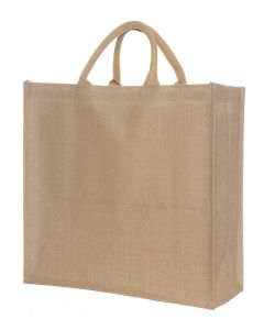 Jute-Blocktasche XL Natural