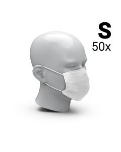 Mund-Nasen-Schutz "3-Ply" 50er Set, Größe S