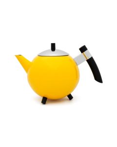 Teekanne Duet® Design Meteor 1,2L, ockergelb