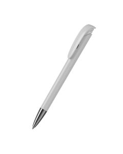 Klio-Eterna - Jona softtouch/high gloss Mn - Druckkugelschreibersofttouch weiss