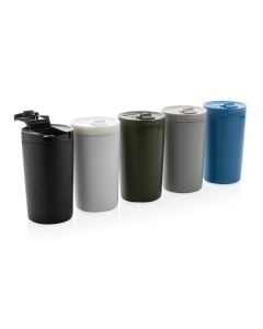 Doppelwandiger Vakuum-Becher aus RCS recyceltem SS