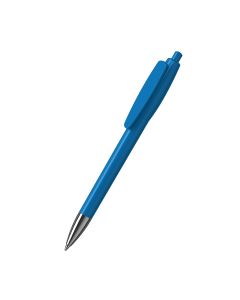 Klio-Eterna - Klix high gloss Mn - Druckkugelschreiberhellblau