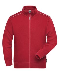 James&Nicholson - Men´s Workwear Sweat-Jacket - SOLID -