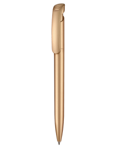 Ritter-Pen Kugelschreiber CLEAR GOLD mit Logo bedrucken
