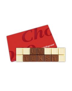 Chocotelegram® 14 in einer Geschenkverpackung