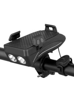 Powerbank mit LED-Licht "Power Bike Holder" schwarz