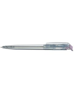 RECYCLED PET PEN transparent SG, hellviolett