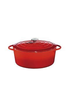 Küchenprofi Bratentopf oval 33cm rot
