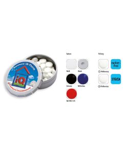 Klick-Dose-45 12 g  ,  Inhalt:  Pfefferminz-Pastillen; Stevia