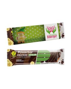 PowerBar im Werbeschuber - Protein + Vegan