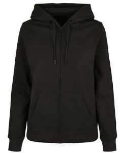 Build Your Brand Basic - Ladies Basic Zip Hoody