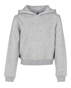 Build Your Brand - Girls Cropped Sweat Hoody