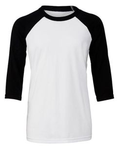 Canvas - Youth 3/4 Sleeve Baseball Tee