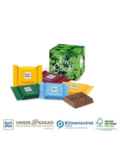 Werbewürfel mit süßer Füllung