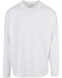 Build Your Brand - Oversized Cut On Sleeve Longsleeve