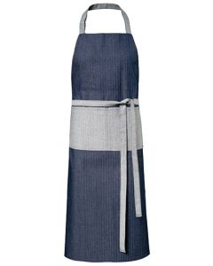 Exner - Jeans-Latzschürze 2-farbig 75 x 100 cm