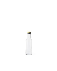 Menu BOTTLE CARAFE w. brass lid 1L Wasserkaraffe mit Messingdeckel