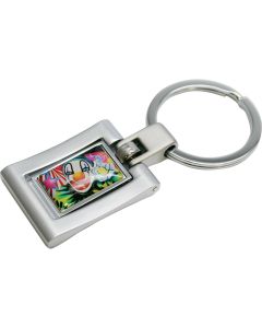 WAVE Schlüsselanhänger Chrome matt