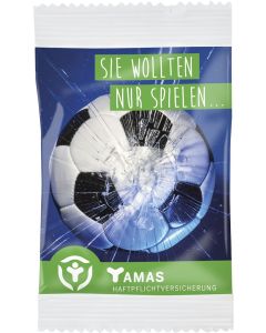 Fruchtgummi-Standardformen 15 g, in kompstierbre Folie & Farbe