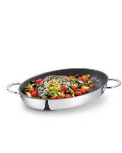 Küchenprofi Fischpfanne oval 38 cm