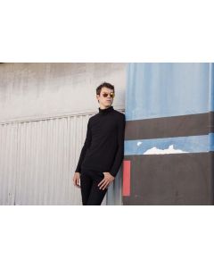 Skinni Fit Men's Feel Good Stretch Roll Neck Top