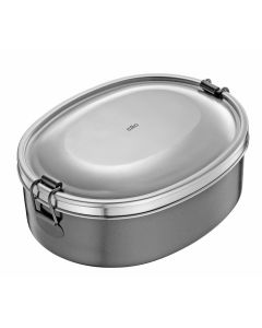 Cilio Lunch Box MONTE oval schwarz