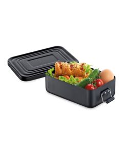 Küchenprofi Lunchbox klein Aluminium schwarz matt