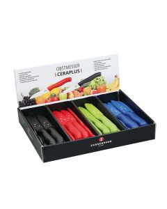 Zassenhaus Keramik Obstmesser bunt 7,5cm