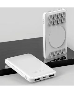 Powerbank und Wireless Charger "Hold" weiß