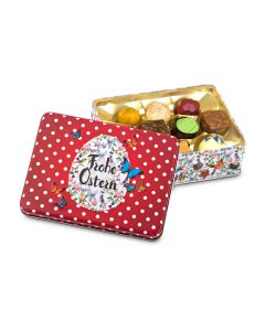 Frohe Ostern - Pralinendose mit 125 g