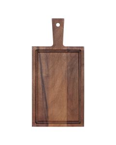Schneidebrett mit Griff Nussbaum 33x16 cm