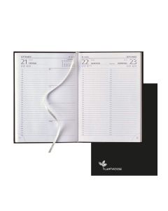 Buchkalender Delta Line als Tagesplaner bedrucken