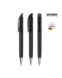 senator® Challenger Clear MT  Druckkugelschreiber, weiß