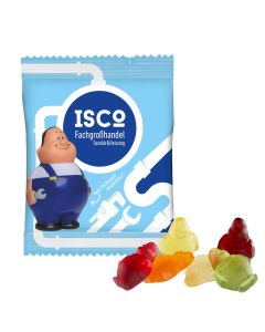 Herr Bert® - Fruchtgummi, konventionelle Folien & Farben