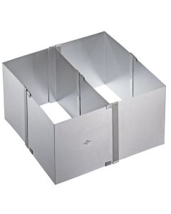 Küchenprofi BAKE Backrahmen quadratisch extra hoch