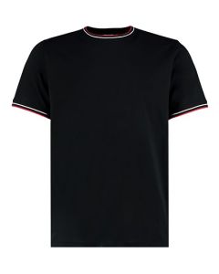 Kustom Kit - Fashion Fit Tipped Tee