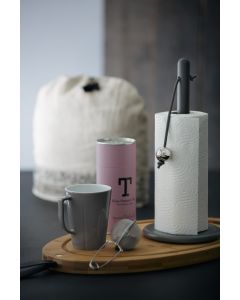 Rosendahl Küchenrollenhalter mit Stahlkugel grau lackiert
