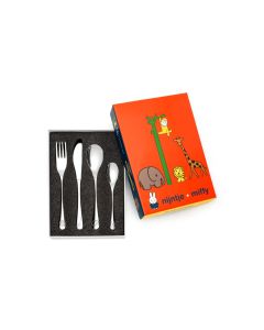 Kinderbesteck 4-teilig miffy - Zoo